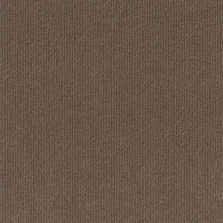 Foss Peel and Stick First Impressions High Low Rib Shadow 24 in. x 24 in. Commercial Carpet Tile (15 Tiles/Case)