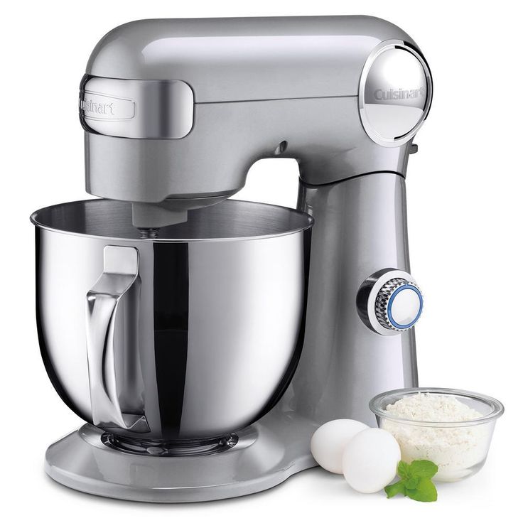 5.5 Qt. 12-Speed Chrome Stand Mixer with Accessories