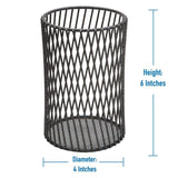Speckled Cutlery Basket in Grey