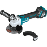 Makita 18V LXT Brushless 4-1/2 in. / 5 in. Cordless Cut-Off/Angle Grinder with Electric Brake and AWS (Tool Only)