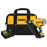 20-Volt MAX Lithium-Ion Cordless Brushless 2-Speed 30¬∞ Paper Collated Framing Nailer with 4Ah Battery and Charger - Super Arbor