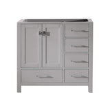 Caroline Avenue 72 in. W Bath Vanity Cabinet Only in White - Super Arbor