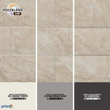 Cancun Beige 12 in. x 24 in. Glazed Ceramic Floor and Wall Tile (16 sq. ft. / case)