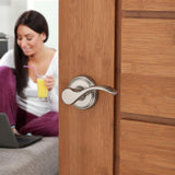 Prestige Tobin Satin Nickel Universal Hall/Closet Door Lever - Super Arbor