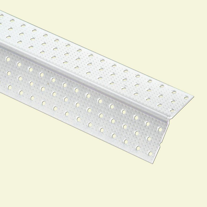 8 ft. x 1-1/4 in. Vinyl Splay Corner Bead (50-Pack) - Super Arbor