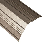 14 in. x 10.5 ft. Galvalume Universal Ridge Cap - Super Arbor