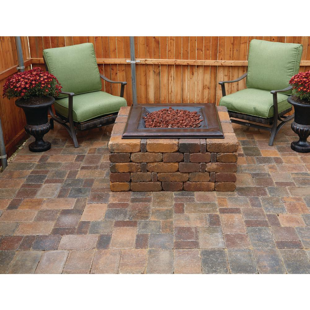 Pavestone RumbleStone Medium 3.5 in. x 7 in. x 7 in. Sierra Blend Concrete Garden Wall Block (144 Pcs. / 24.5 Face ft. / Pallet)