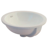 American Standard Orbit Under Counter Undermount Bathroom Sink, Round, White, 15-1/2 in.