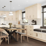 Home Decorators Collection Newport 30 in. W x 12 in. D x 30 in. H Assembled Plywood Wall Kitchen Cabinet in Blended Cream with Soft Close