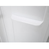 Maia 38 in. x 79.50 in. Corner Drain Corner Shower Kit in Clear and Chrome - Super Arbor