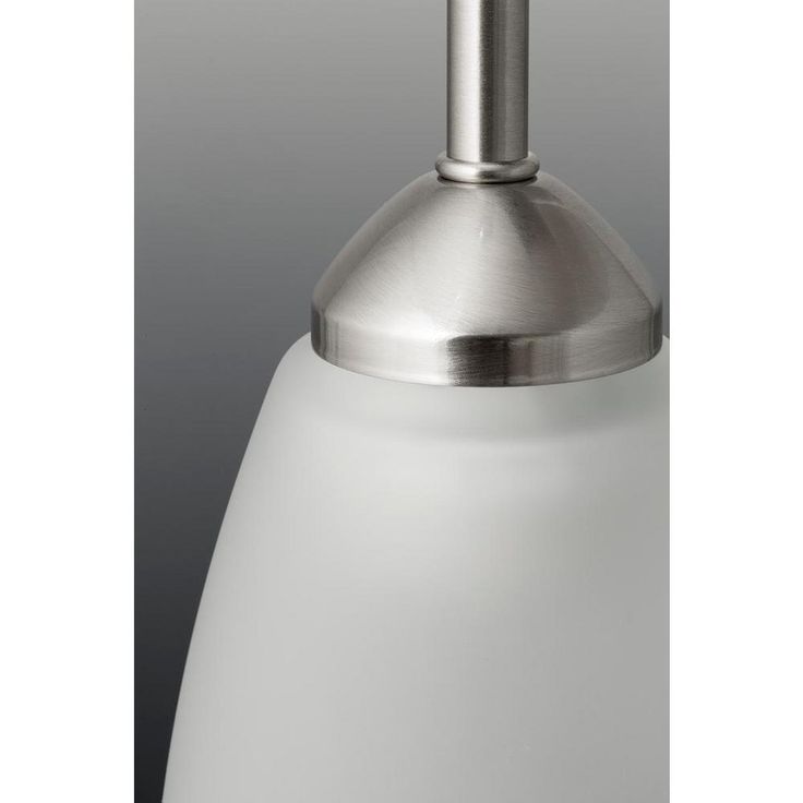 Gather Collection 2-Light Brushed Nickel Ceiling Fan Light