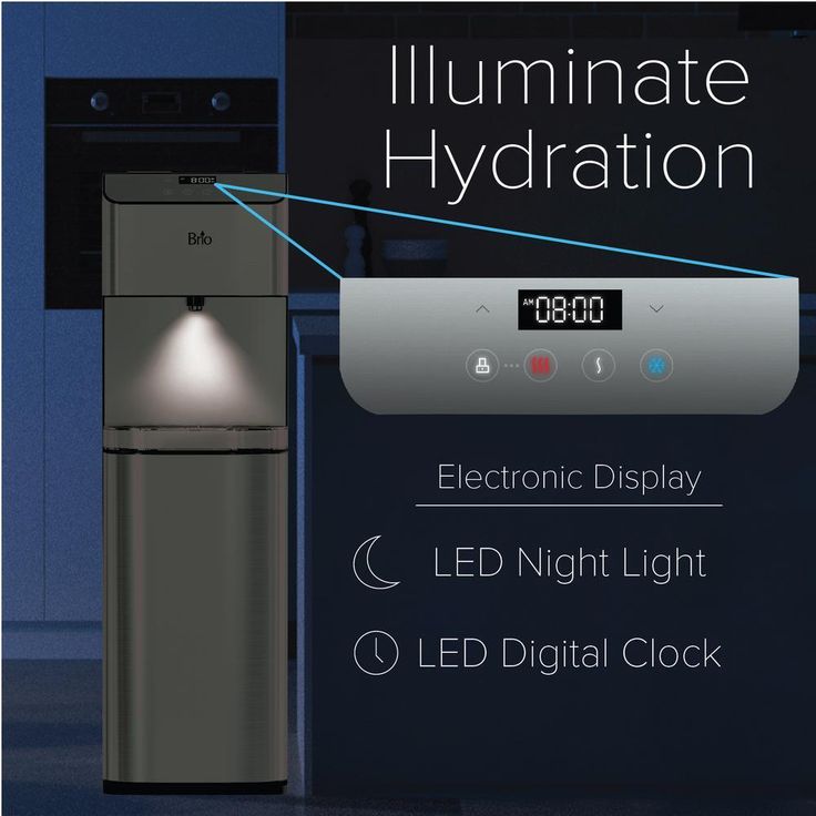 Moderna Tri-temp 3-Stage Point of Use Water Cooler with UV Self-Cleaning