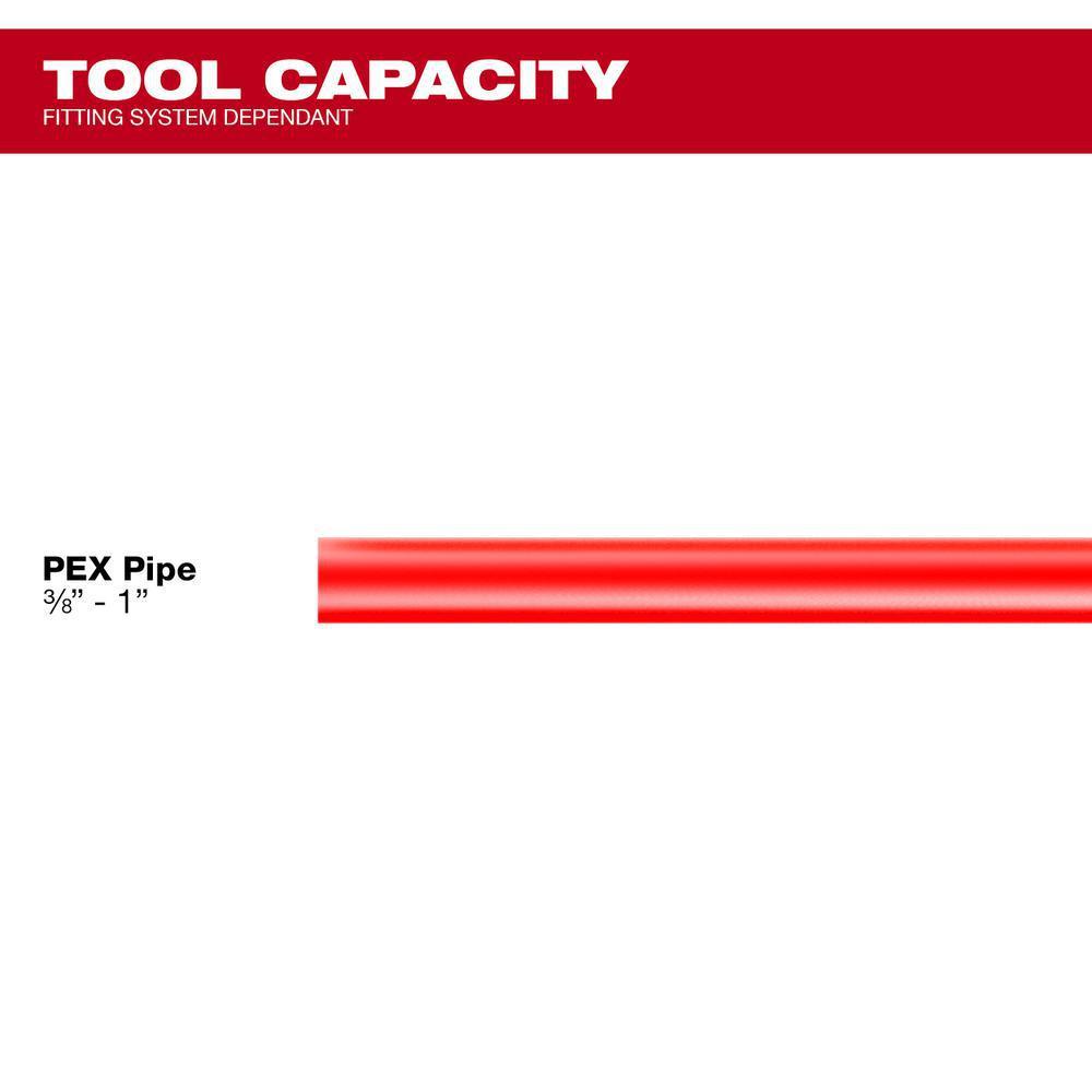 M18 18-Volt Lithium-Ion Cordless Short Throw PEX Press Tool with (3) Viega PureFlow Jaws and 2.0 Ah Battery - Super Arbor
