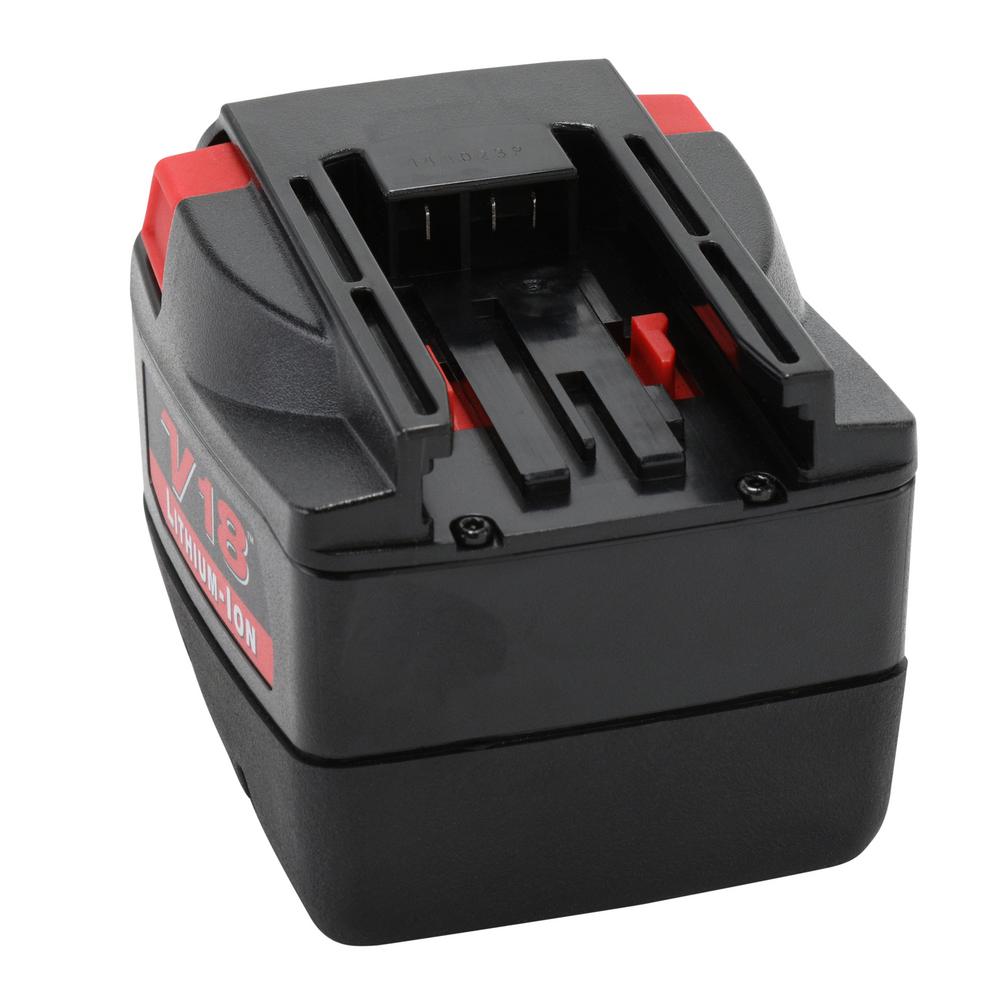 V18 18-Volt Lithium-Ion Slide-Style Battery Pack 3.0Ah for Select Milwaukee V18 Tools - Super Arbor