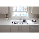 Prolific Workstation Undermount Stainless Steel 33 in. Single Bowl Kitchen Sink Kit with Accessories - Super Arbor
