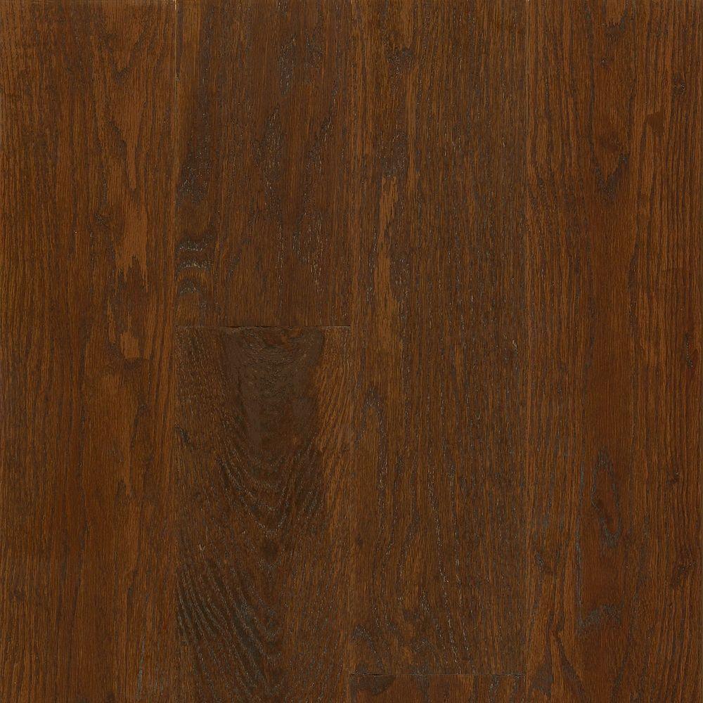 Bruce American Vintage Scraped Mocha 3/4 in. T x 5 in. W x Varying L Solid Hardwood Flooring (23.5 sq. ft. / case) - Super Arbor