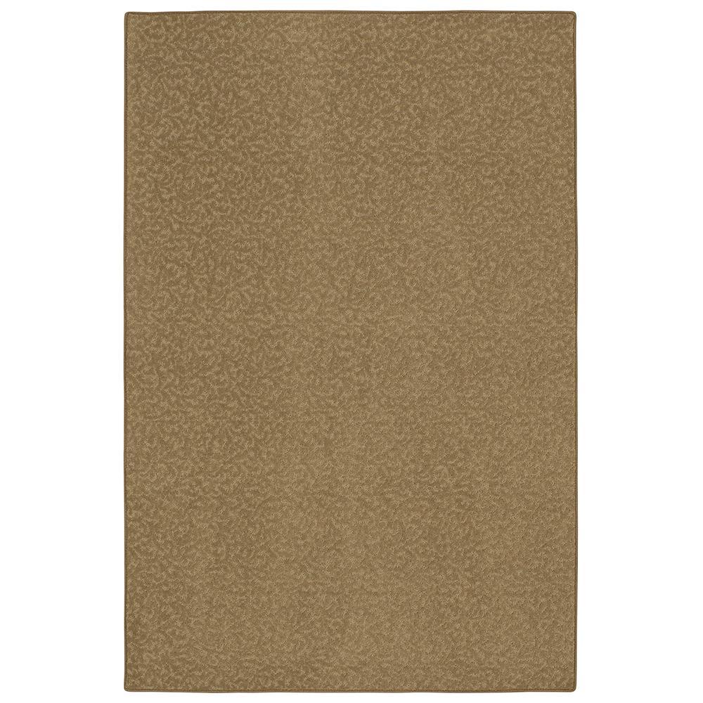 PetProof Pattern Perry Canoe Texture 6 ft. x 9 ft. Bound Carpet Rug
