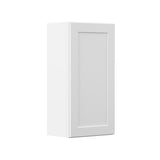 Shaker Ready To Assemble 9 in. W x 36 in. H x 12 in. D Plywood Wall Kitchen Cabinet in Denver White Painted Finish