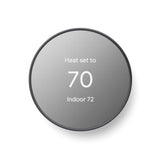 Nest Thermostat - Smart Programmable Wi-Fi Thermostat - Fog - Super Arbor