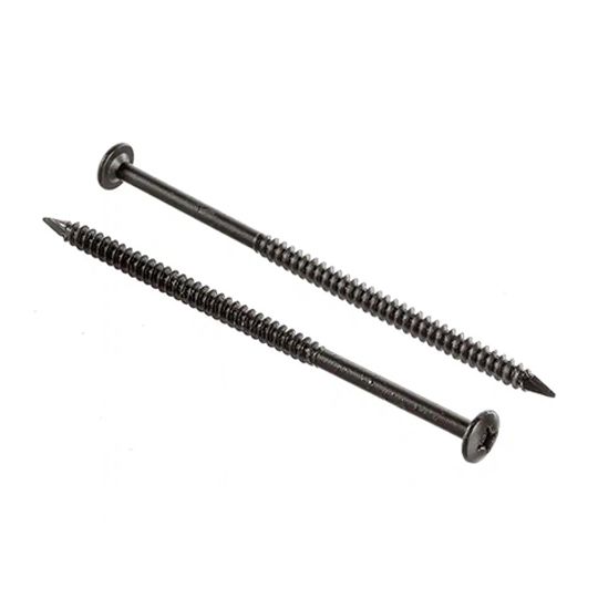 GAF #12 Drill-Tec Hex Head Standard Roofing Fasteners, 3-3/4 in, Bucket of 1,000