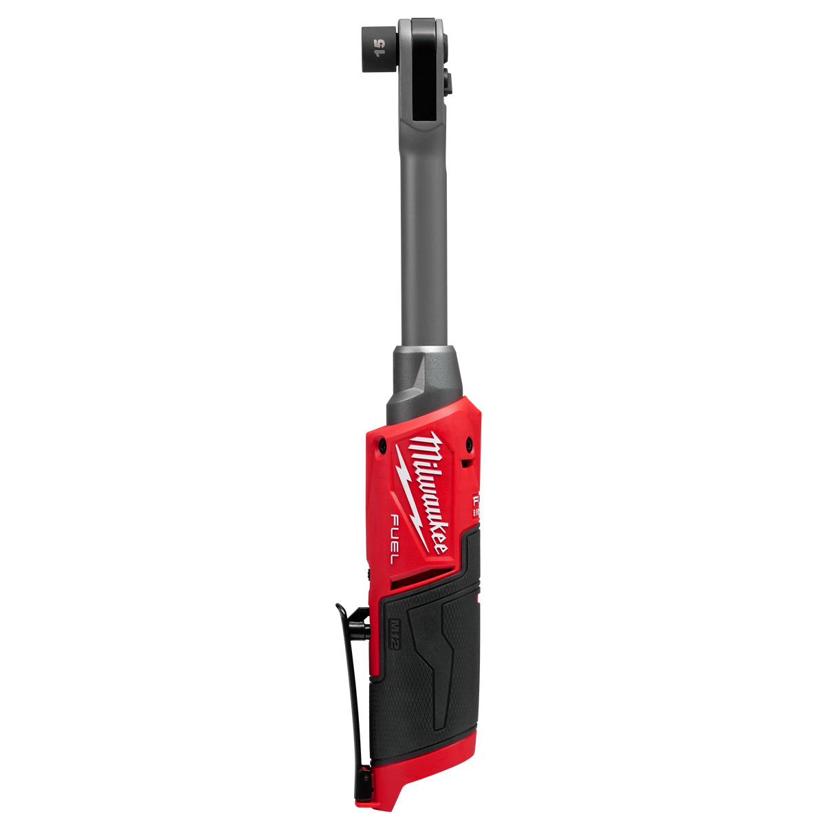 Milwaukee M12 FUEL 12V Lithium-Ion Brushless Cordless 3/8 in. Right Angle Impact Wrench with 3.0Ah Battery Pack (2-Pack)