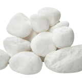 MSI Himalaya White 0.5 cu. ft . 1 to 2 in. Pebbles. 40 lbs. Bag (55 Bags/Pallet)