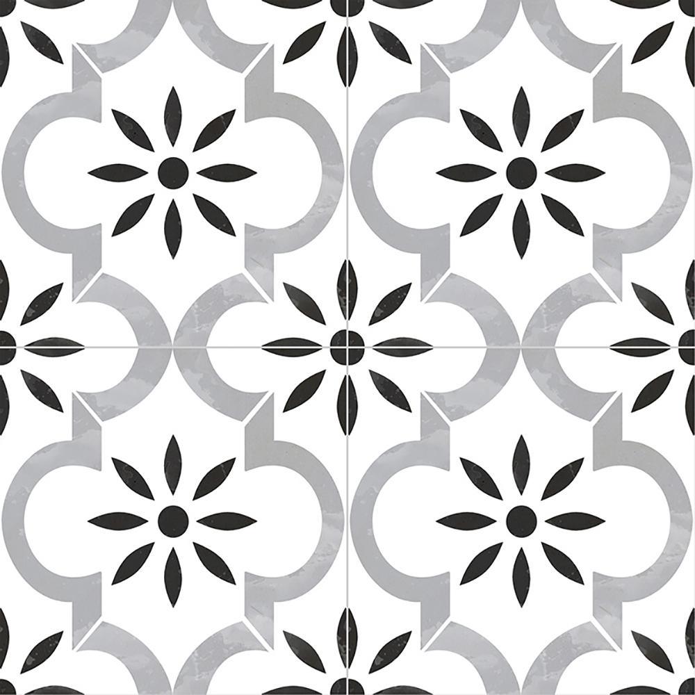 Zoudia 8 in. x 8 in. Matte Porcelain Floor and Wall Tile (5.33 sq. ft. / case) - Super Arbor