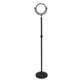 Allied Brass 8-in x 15-in Matte White Double-Sided Magnifying Countertop Vanity Mirror