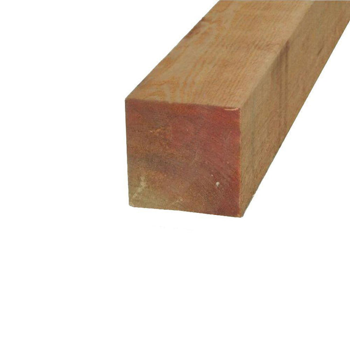 4 in. x 4 in. x 8 ft. Rough Western Red Cedar Lumber - Super Arbor