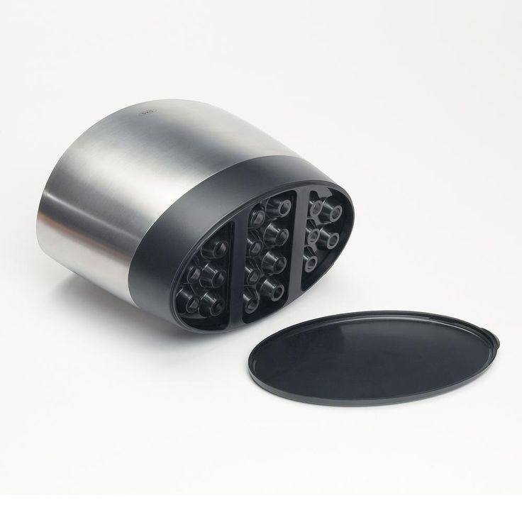 Good Grips Brushed Stainless Steel Utensil Holder