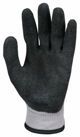 MCR SAFETY Latex Coated Gloves, Medium, Flex Plus