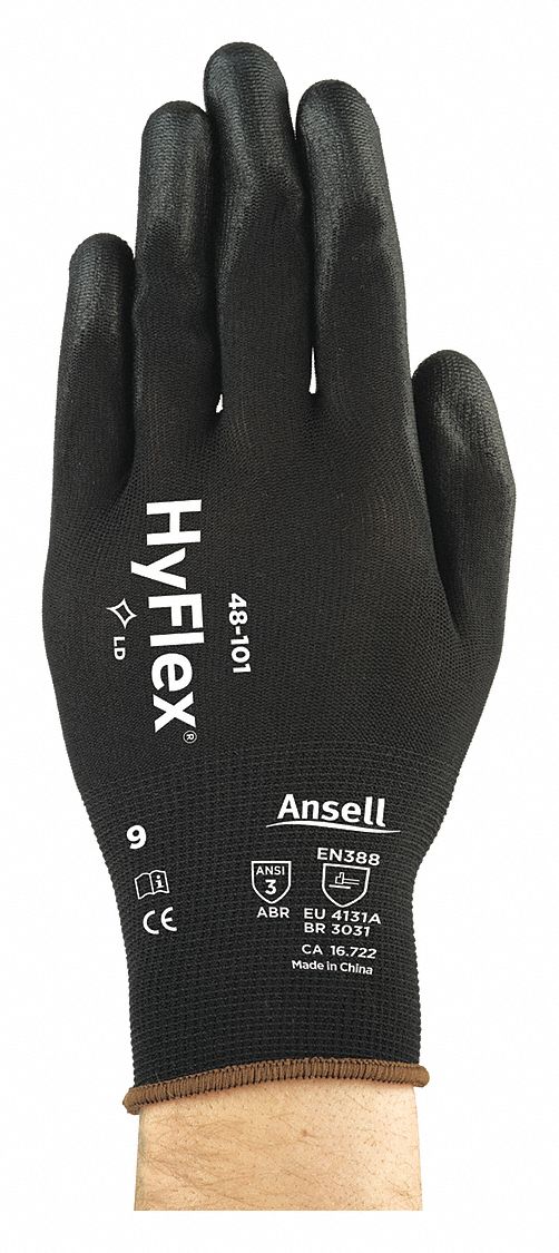 HYFLEX Coated Gloves 2XL – SensiLite Polyurethane Dipped, ANSI Abrasion Level 3