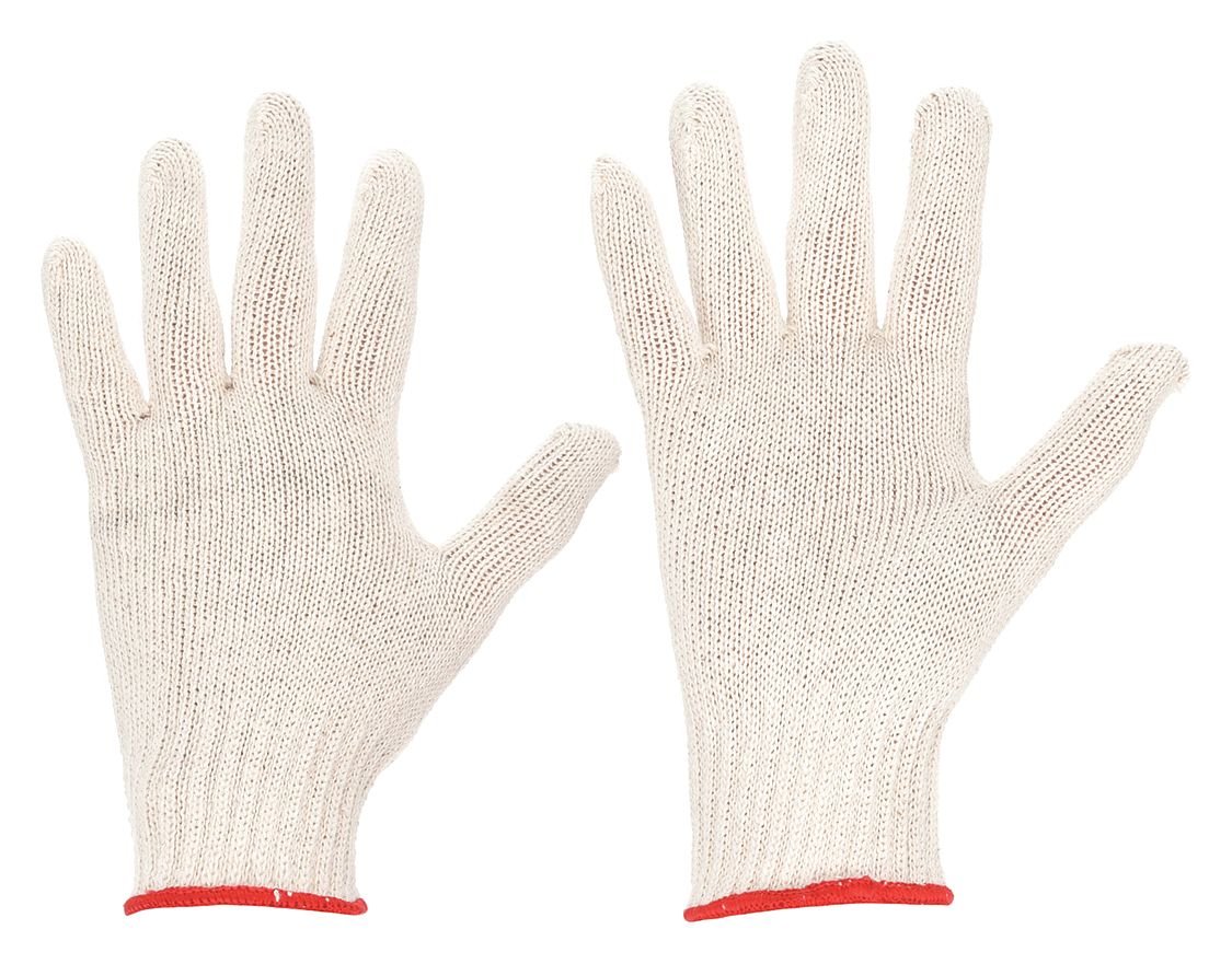 CONDOR Knit Gloves L Uncoated Cotton/Polyester Full Finger
