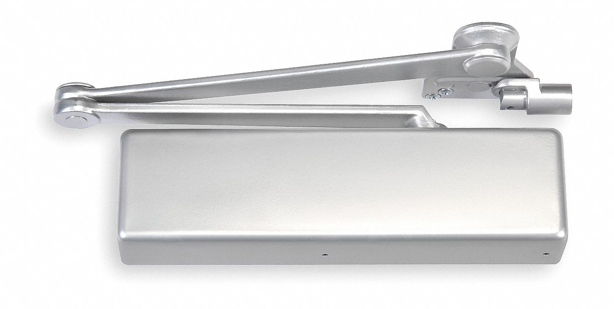 Norton Door Controls Top Frame Mounted Heavy Duty Door Closer, Aluminum