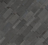 MSI Neptune 3D 12 in. x 12 in. x 10mm Honed Basalt Mesh-Mounted Mosaic Tile (10 sq. ft. / case)