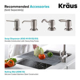 Standart PRO Undermount Stainless Steel 16-Gauge 32 in. 60/40 Double Bowl Kitchen Sink - Super Arbor