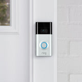 Wireless Video Doorbell 2 with Spotlight Cam Battery Black - Super Arbor