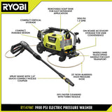 RYOBI 1900 PSI 1.2 GPM Cold Water Electric Pressure Washer (RY1419MT)