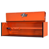 RX Professional 72 in. 0-Drawer Extreme Power Workstation Hutch in Orange - Super Arbor