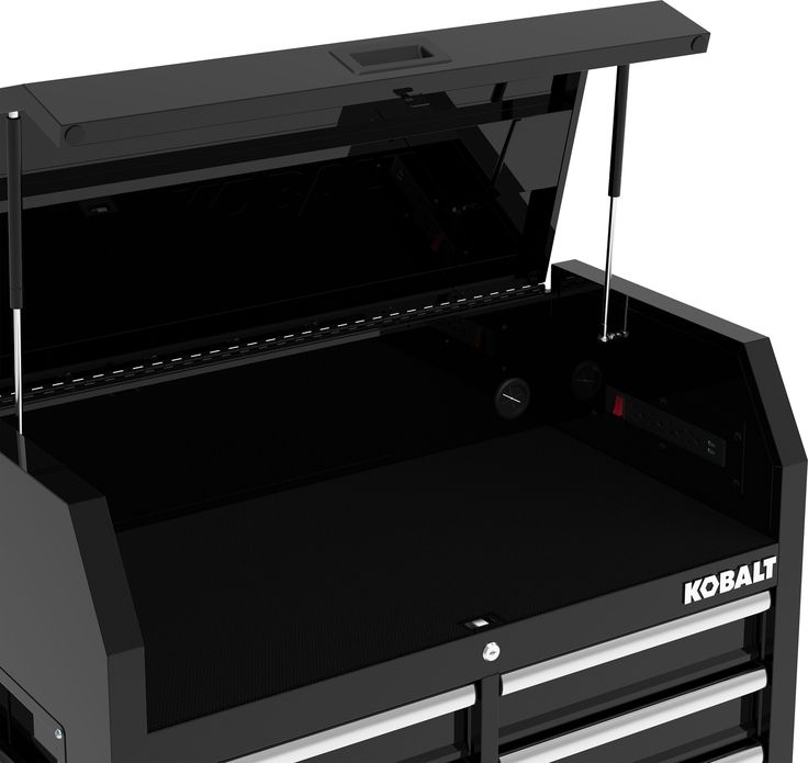 Kobalt 36-in W x 18-in H 6-Drawer Steel Tool Chest (Black)