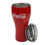 16 oz. Genuine Curve Vacuum Insulated Stainless Steel Red Portable Tumbler