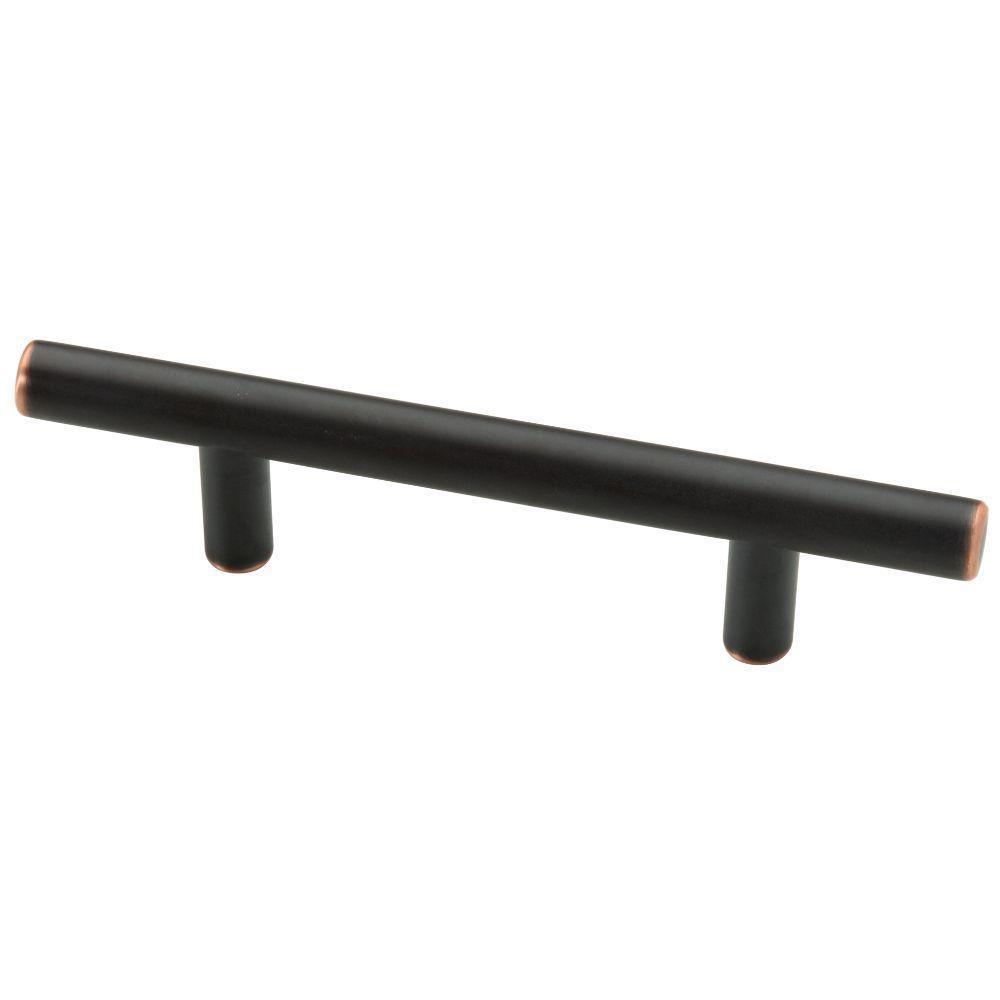 3-3/4 in. (96 mm) Center-to-Center Stainless Steel Bar Drawer Pull (4-Pack) - Super Arbor