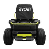 RYOBI 42 in. 75 Ah Battery Electric Riding Zero Turn Mower and Bagging Kit