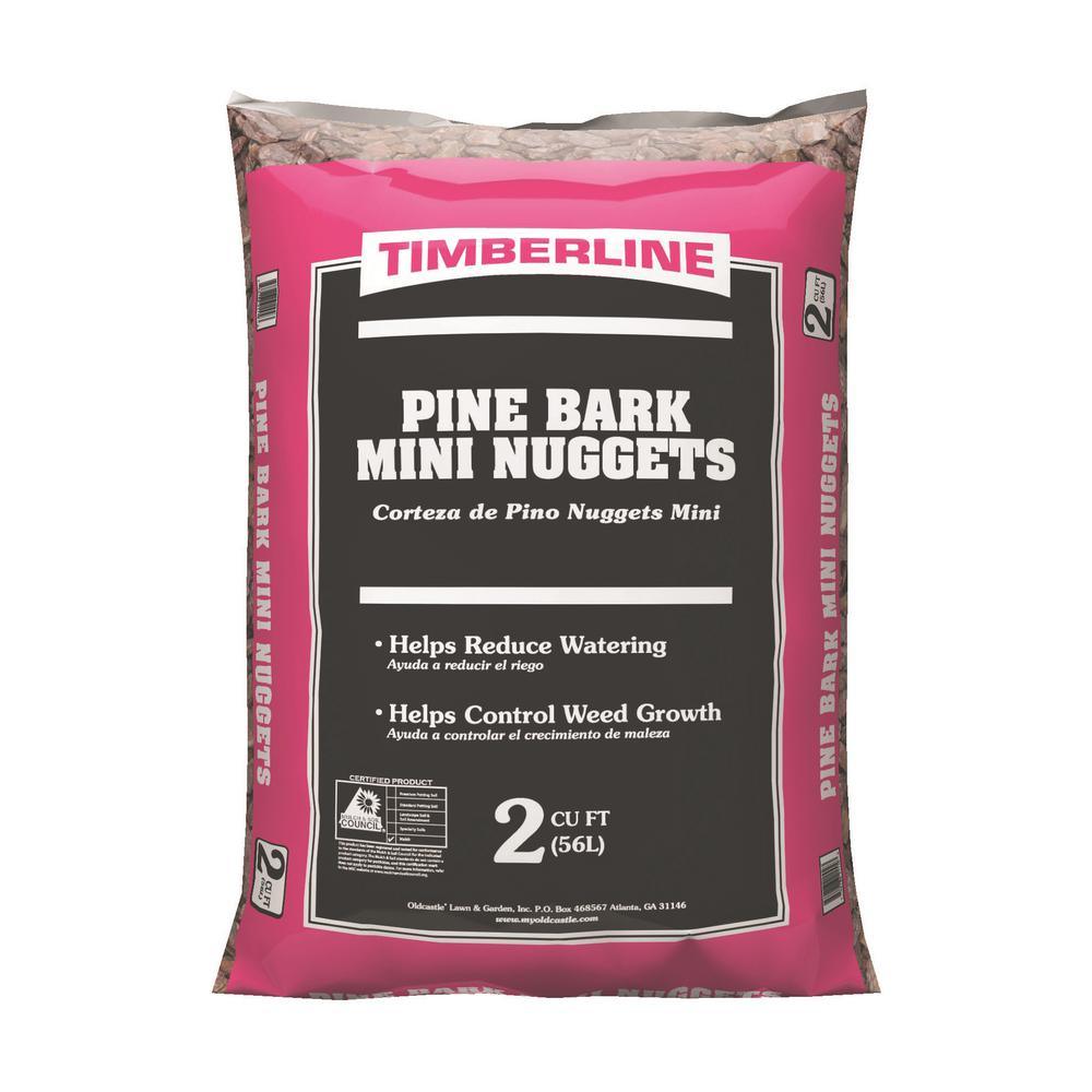 2 cu. ft. Mini Pine Bark Nuggets - Super Arbor