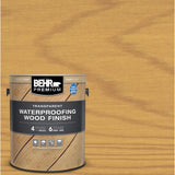 BEHR PREMIUM 5 gal. Clear Transparent Waterproofing Exterior Wood Finish - Super Arbor