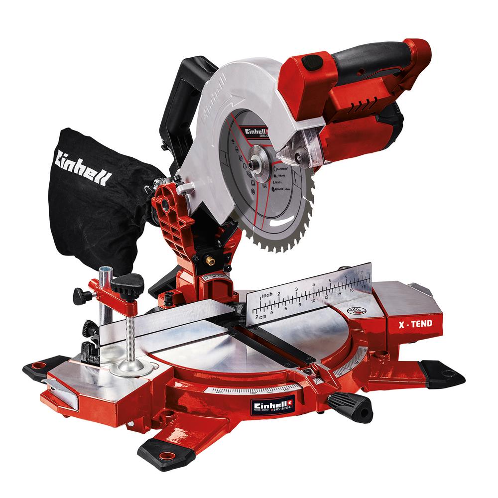 PXC 18-Volt Cordless 8.5 in. 3,000-RPM Compound Single-Bevel Miter Saw Kit (w/ 3.0-Ah Battery and Fast Charger) - Super Arbor
