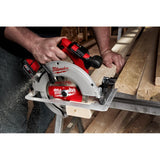 M18 18-Volt Lithium-Ion Brushless Cordless 7-1/4 in. Circular Saw Kit and PACKOUT 10 in. Compact Tool Box - Super Arbor