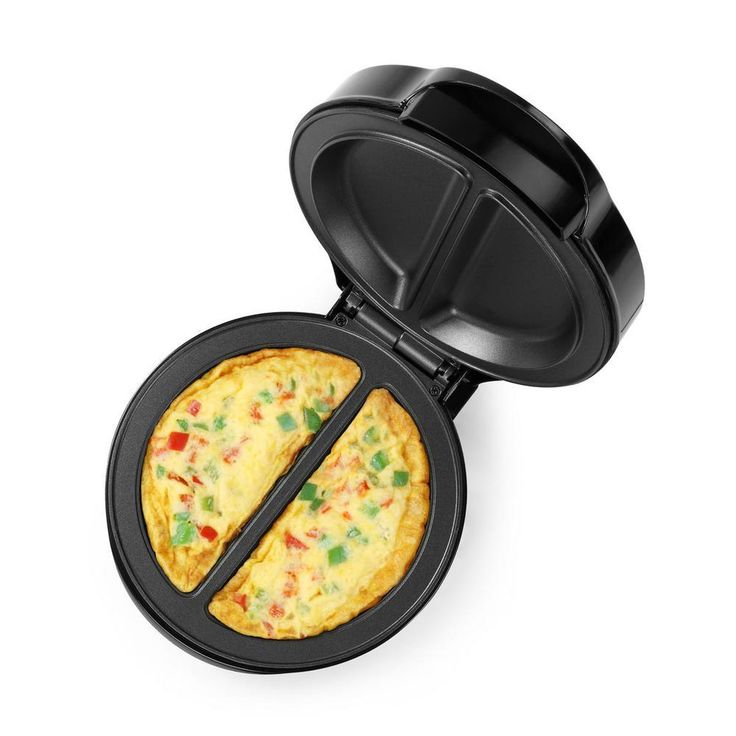 Black Stainless Steel Non-Stick Omelette Maker