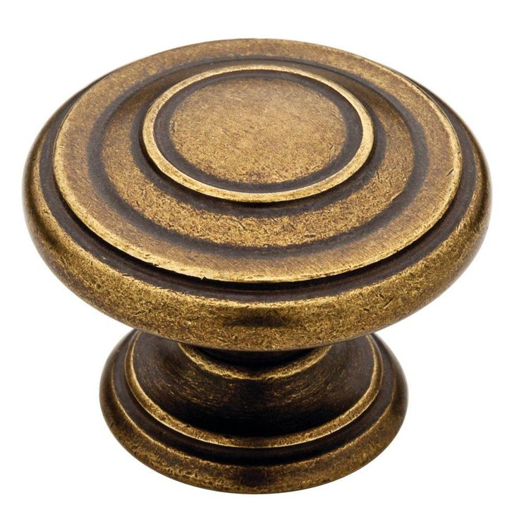 Harmon 1-3/8 in. (35mm) Matte Black Round Cabinet Knob