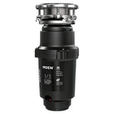 Moen Lite Series 1/3 -HP Continuous Feed Garbage Disposal with Power Cord and Universal Mount